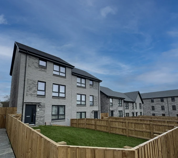 Affordable housing development in Dundee for Home Group with 48 homes