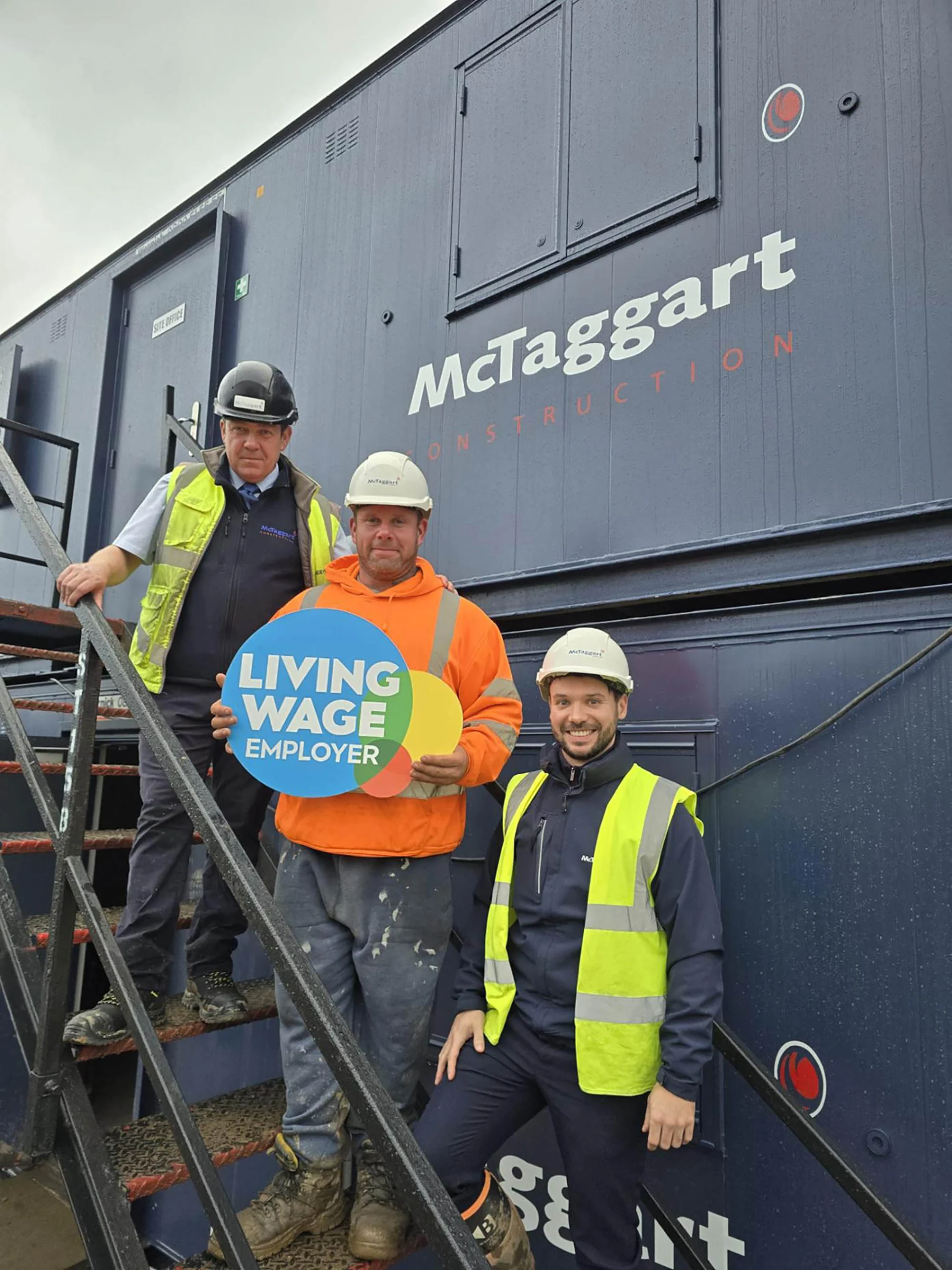 McTaggart Construction Achieves Living Wage Accreditation