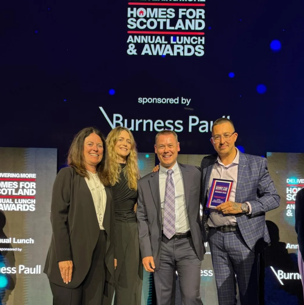 Willox Park Named Affordable Development of the Year (Small) at the Homes for Scotland Awards