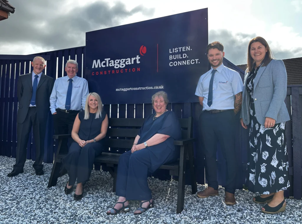 Two Decades of Dedication: McTaggart Construction Celebrates Four Long-Serving Members of Staff