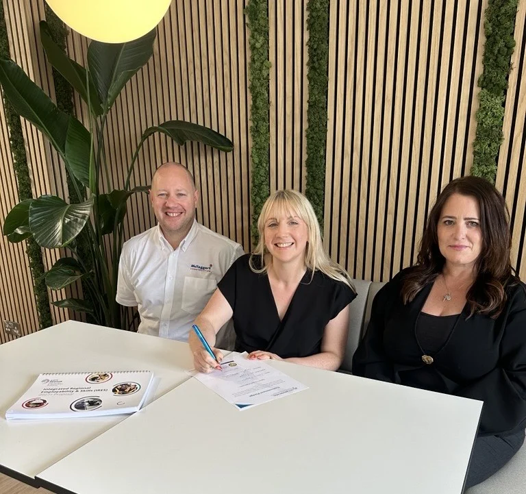 McTaggart Construction signs IRES 2027+ Pledge