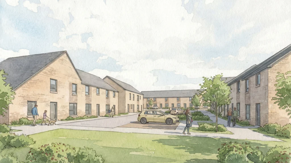 Work starts on 50 Passivhaus homes at Cleddans, Kirkintilloch
